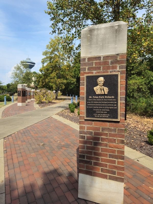 Dr. Nolan Earle Richards Marker. Click for full size. Dr. Nolan Earle Richards Marker image. Click for full size.