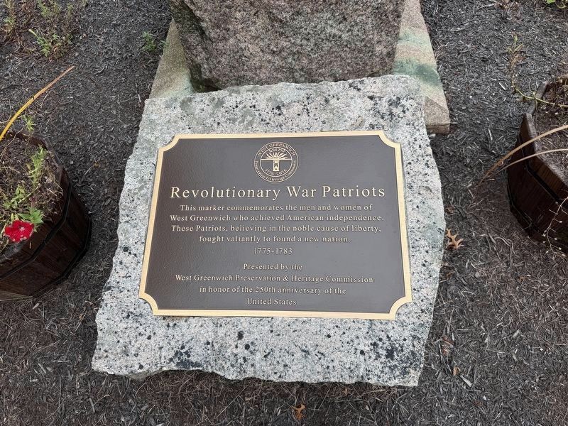 Revolutionary War Patriots Memorial image. Click for full size.