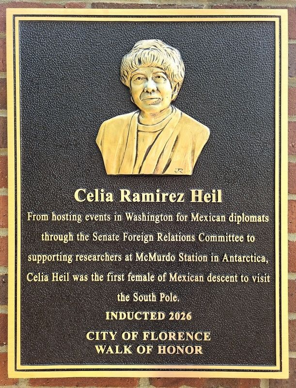 Celia Ramirez Heil Marker. Click for full size. Celia Ramirez Heil Marker image. Click for full size.