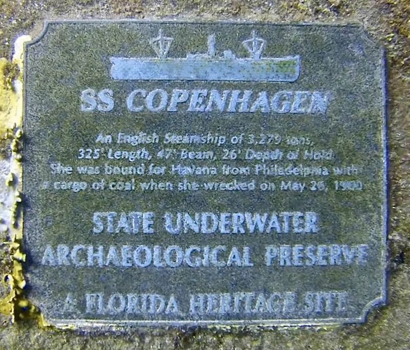 SS Copenhagen Marker. Click for full size. SS Copenhagen Marker image. Click for full size.