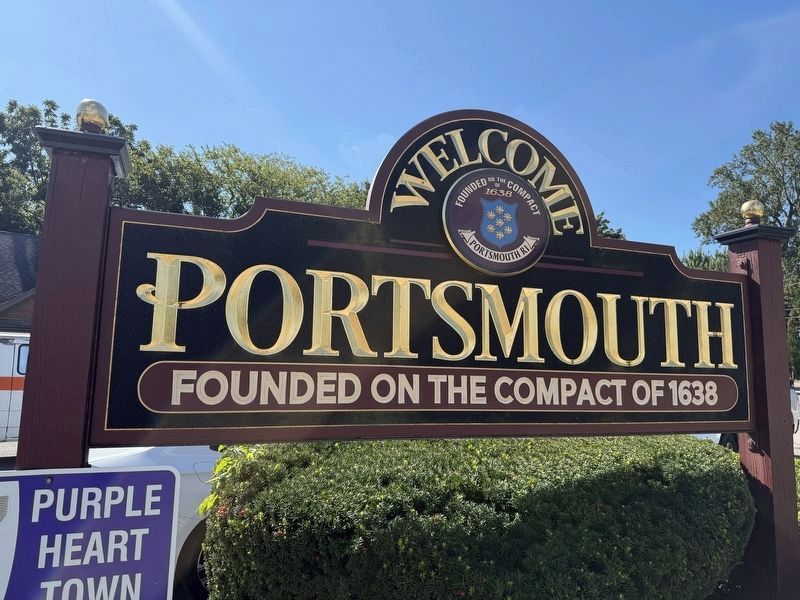 Portsmouth Marker. Click for full size. Portsmouth Marker image. Click for full size.