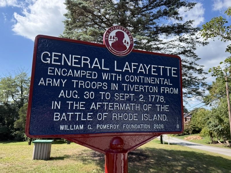 General Lafayette Marker. Click for full size. General Lafayette Marker image. Click for full size.