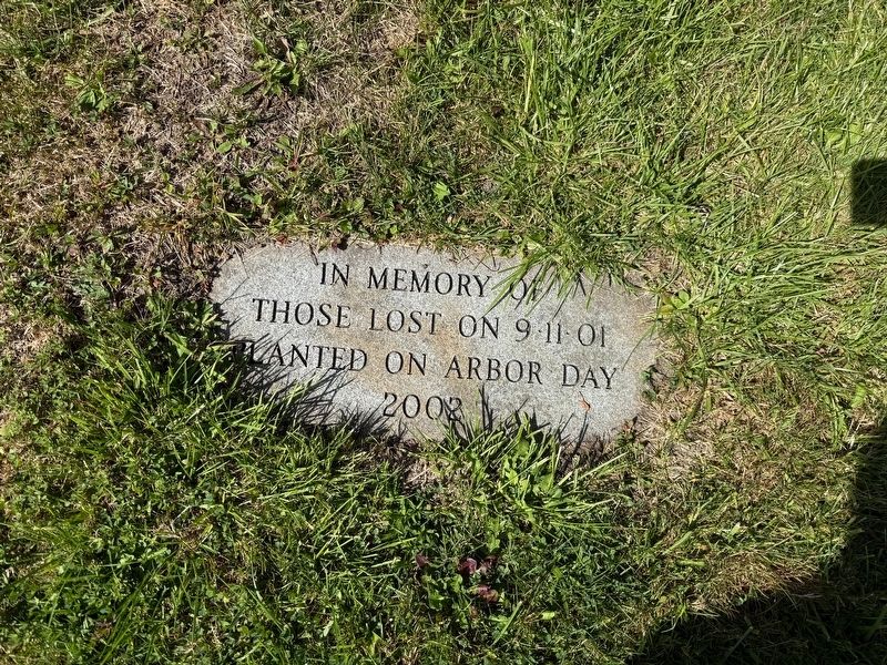 9-11-01 Memorial Tree Plaque. Click for full size. 9-11-01 Memorial Tree Plaque image. Click for full size.