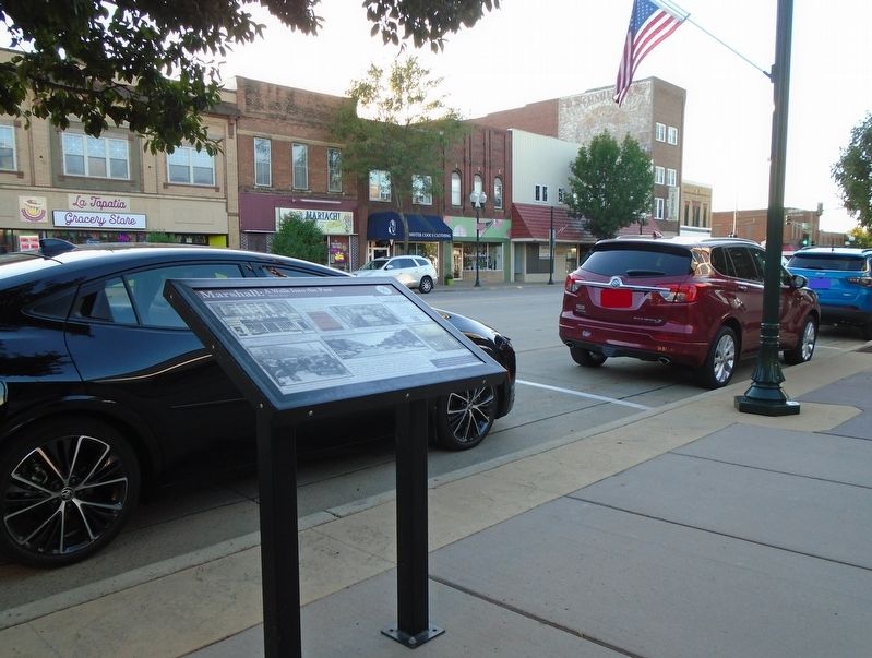 Main Street Marker. Click for full size. Main Street Marker image. Click for full size.