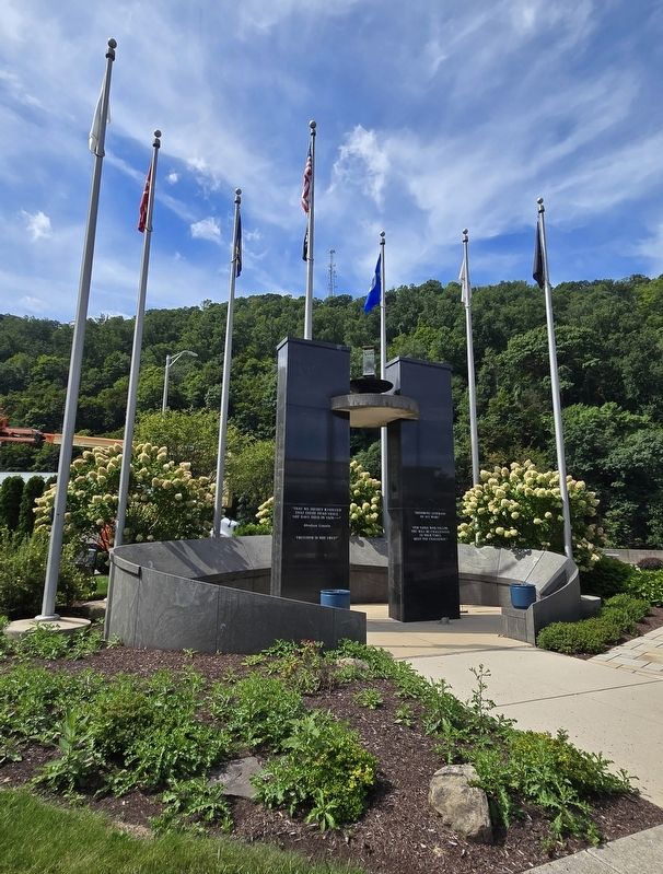 Johnstown War Memorial. Click for full size. Johnstown War Memorial image. Click for full size.