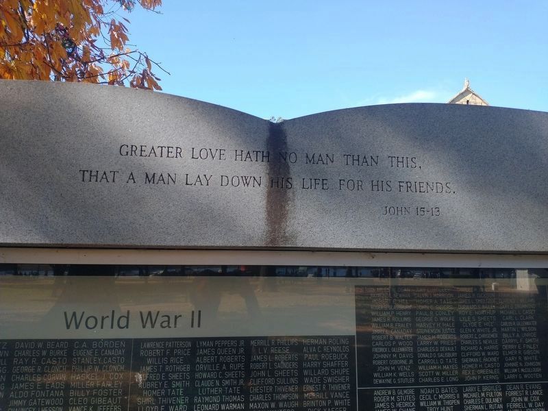 Gallipolis Veterans Memorial Side 2. Click for full size. Gallipolis Veterans Memorial Side 2 image. Click for full size.