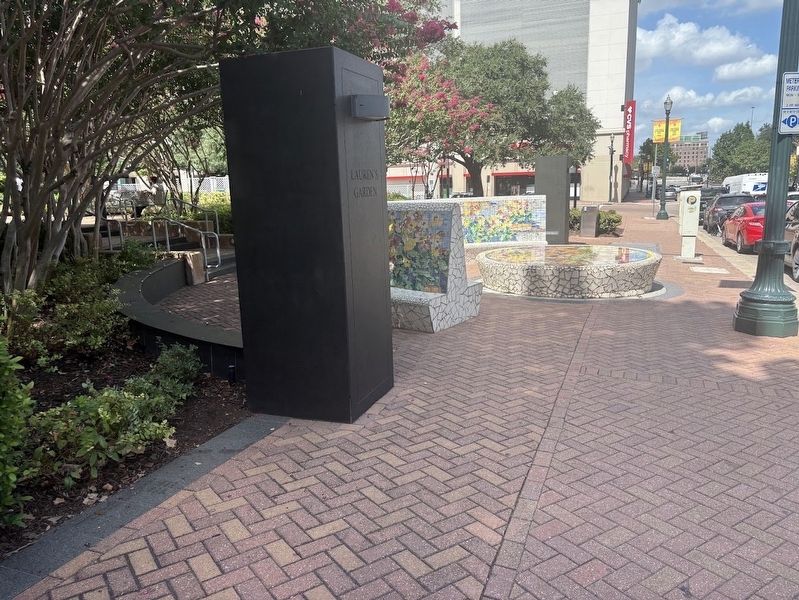 Lauren's Garden entrance on Congress Street image. Click for full size.