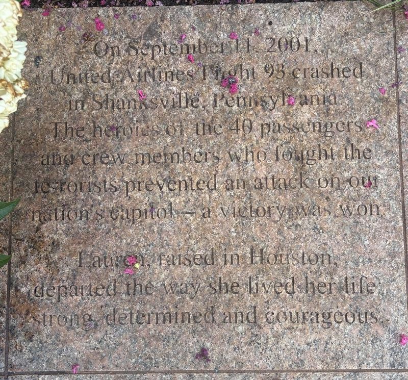 United Airlines Flight 93 Marker image. Click for full size.