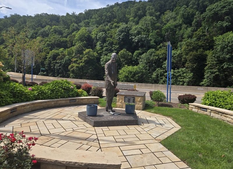 John P. Murtha Memorial Statue Marker. Click for full size. John P. Murtha Memorial Statue Marker image. Click for full size.