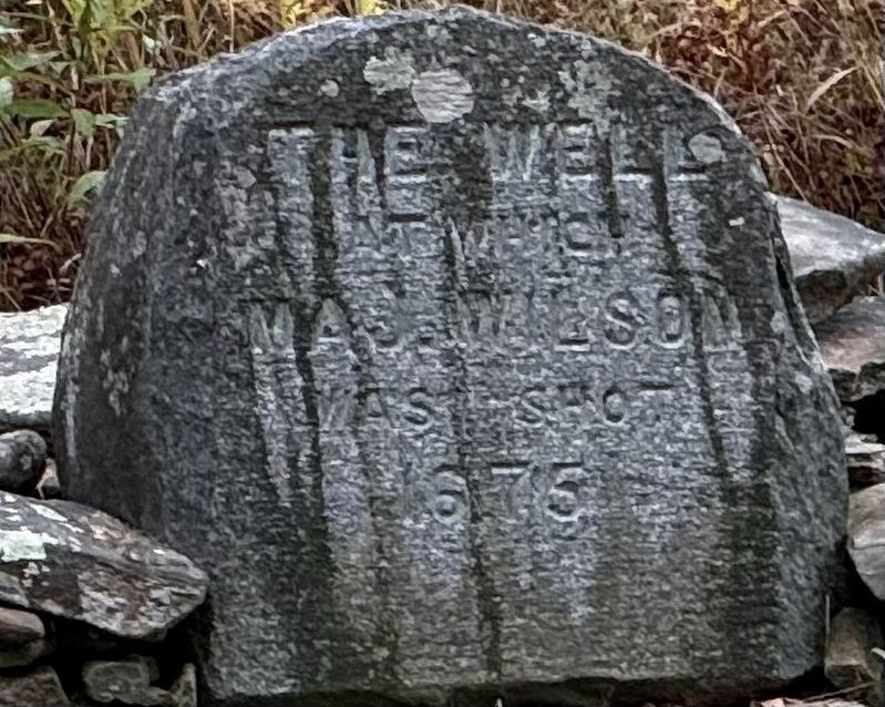 The Well Marker. Click for full size. The Well Marker image. Click for full size.
