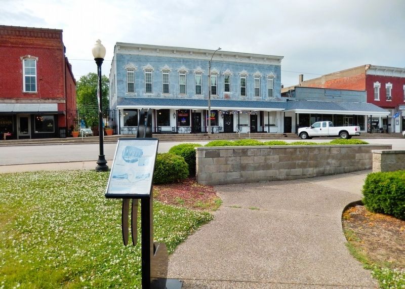 Galva Opera House/Temperance Hall Marker. Click for full size. Galva Opera House/Temperance Hall Marker image. Click for full size.