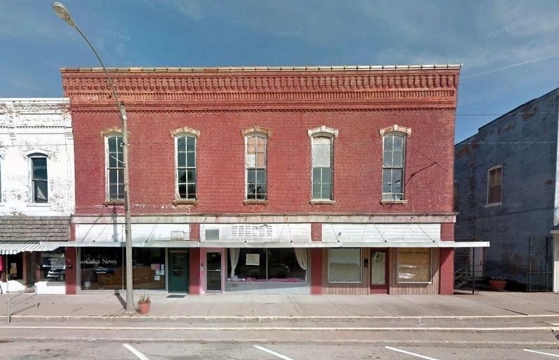 Galva Opera House/Temperance Hall. Click for full size. Galva Opera House/Temperance Hall image. Click for full size.