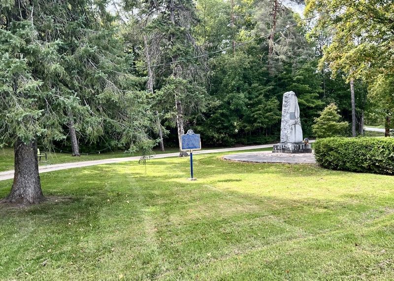 The Toronto-Sydenham Road Marker. Click for full size. The Toronto-Sydenham Road Marker image. Click for full size.