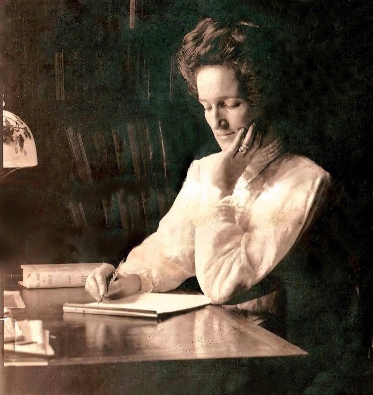 Nellie McClung in 1908. Click for full size. Nellie McClung in 1908 image. Click for full size.