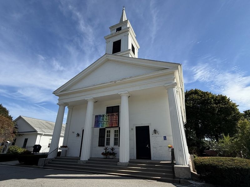 Slatersville Congregational Church. Click for full size. Slatersville Congregational Church image. Click for full size.