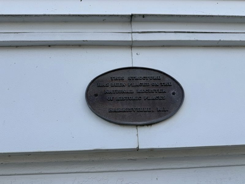 National Register of Historic Place plaque for the First Universalist Church image. Click for full size.