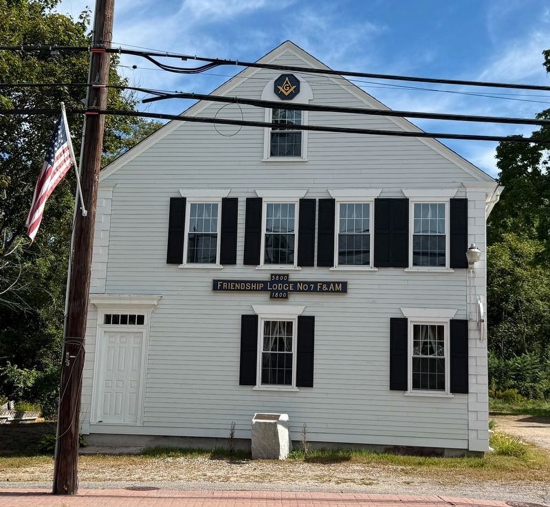 Friendship Lodge No. 7 image. Click for full size.