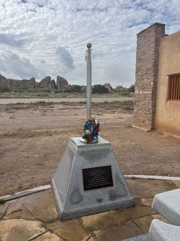Pueblo of Acoma Memorial. Click for full size. Pueblo of Acoma Memorial image. Click for full size.