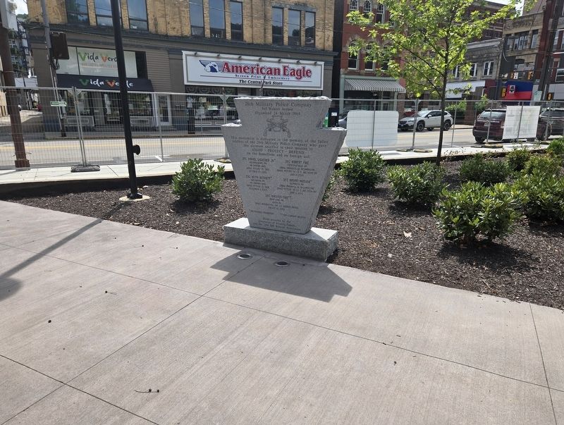28th Military Police Monument. Click for full size. 28th Military Police Monument image. Click for full size.