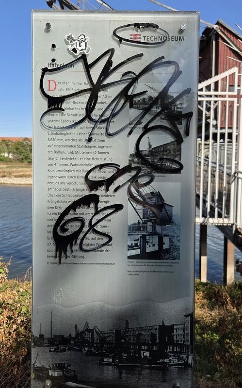 Hafenkran / Harbor Crane Marker. Click for full size. Hafenkran / Harbor Crane Marker image. Click for full size.