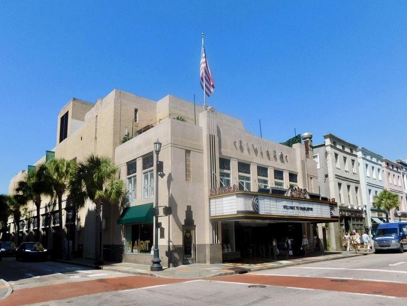 Riviera Theatre & Marker. Click for full size. Riviera Theatre & Marker image. Click for full size.