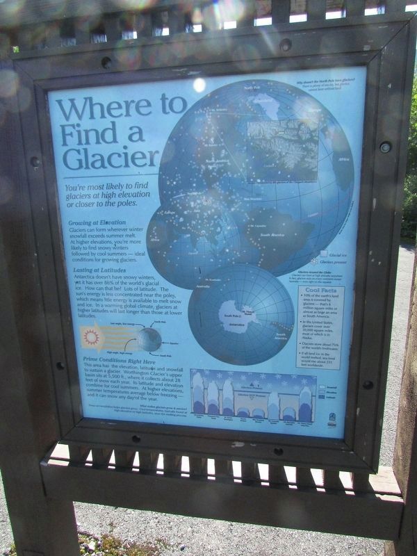 Where to Find a Glacier Marker image. Click for full size.