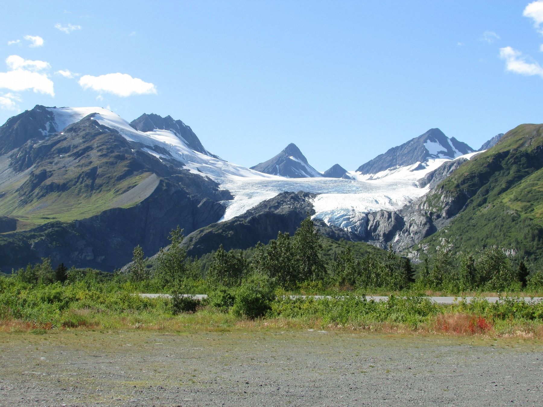 Worthington Glacier image. Click for full size.