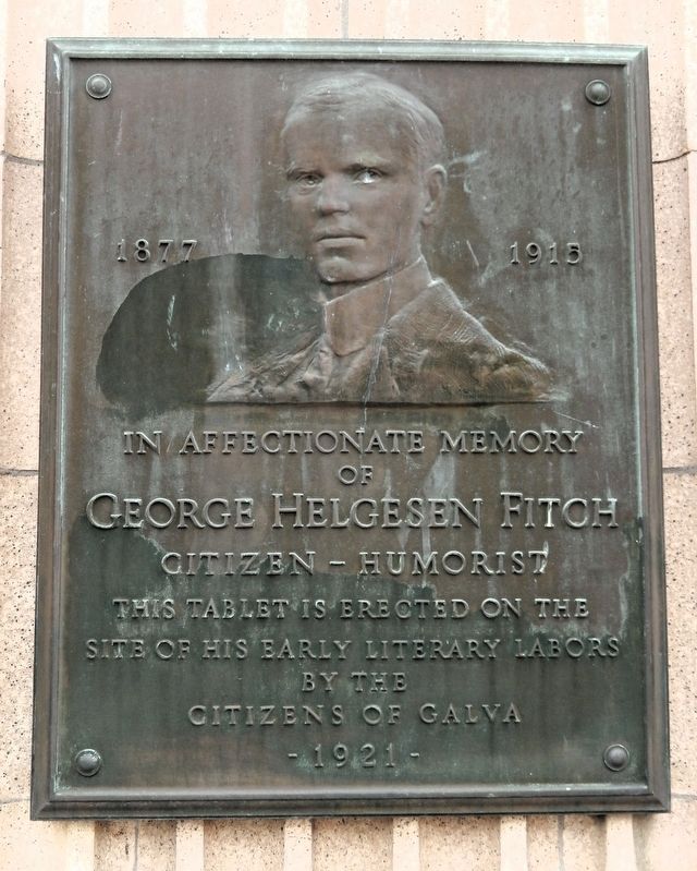 George Helgesen Fitch Marker. Click for full size. George Helgesen Fitch Marker image. Click for full size.