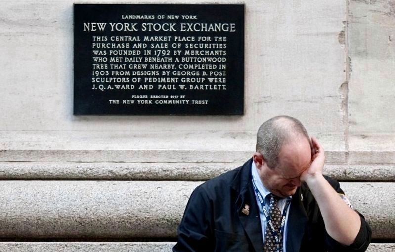 New York Stock Exchange Marker. Click for full size. New York Stock Exchange Marker image. Click for full size.