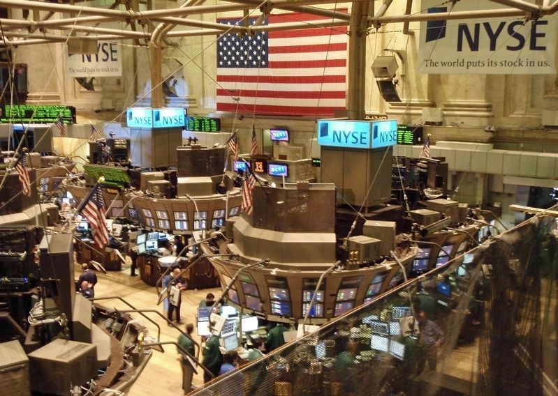 Inside the New York Stock Exchange - 2008. Click for full size. Inside the New York Stock Exchange - 2008 image. Click for full size.