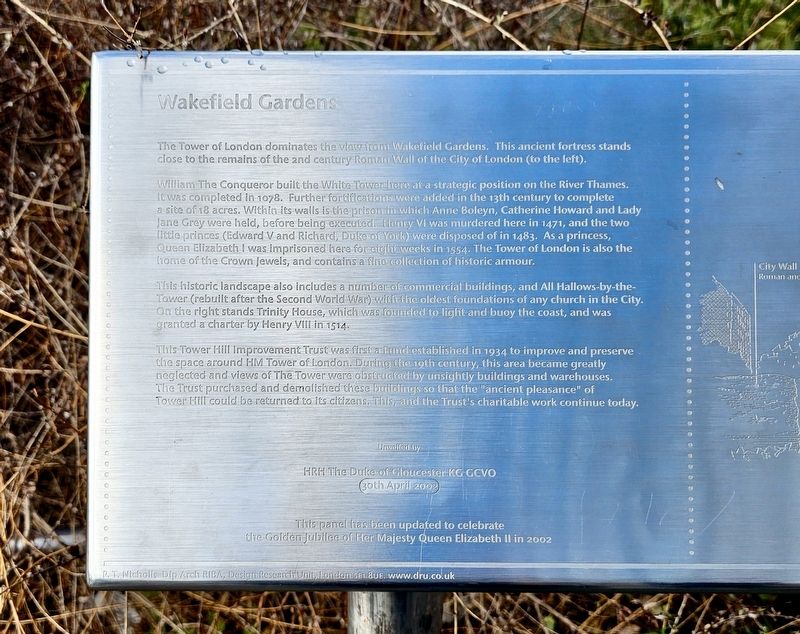 Wakefield Gardens Marker image. Click for full size.