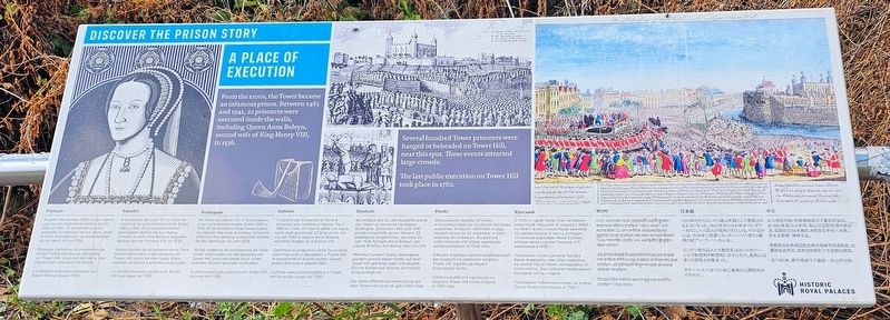 A Place of Execution Marker. Click for full size. A Place of Execution Marker image. Click for full size.