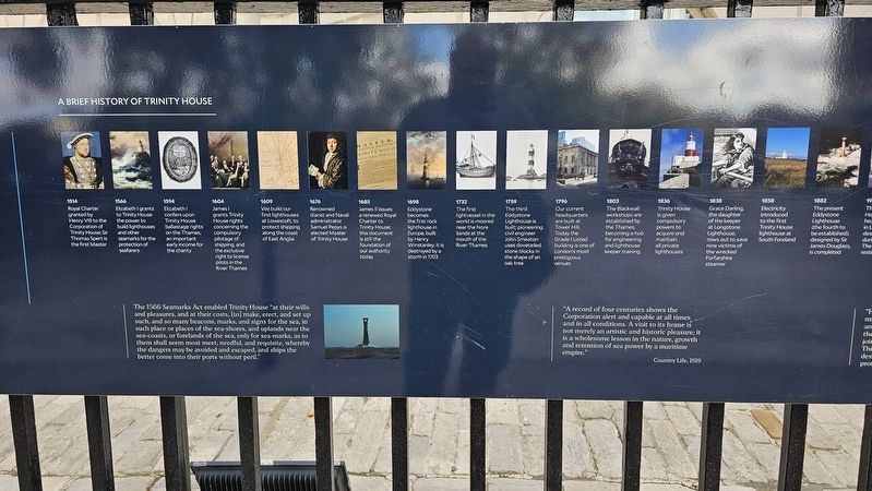 Trinity House Marker (Section 2) image. Click for full size.