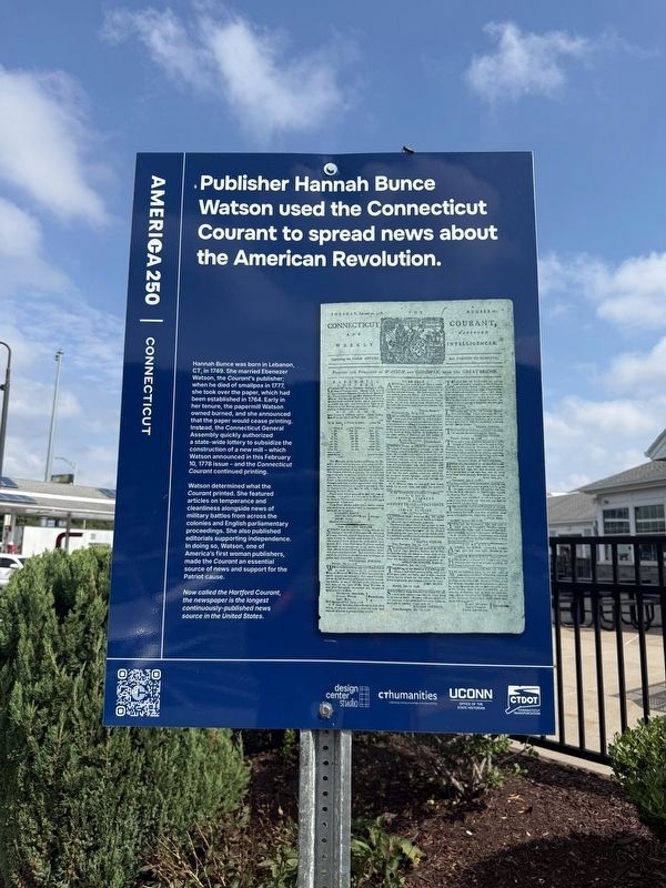 Hannah Bunce Marker image. Click for full size.