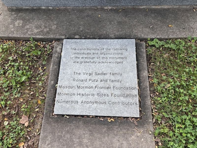 Monument to the Eight Witnesses Marker. Click for full size. Monument to the Eight Witnesses Marker image. Click for full size.