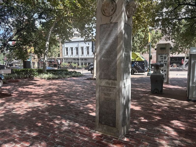 Market Square Park Marker. Click for full size. Market Square Park Marker image. Click for full size.