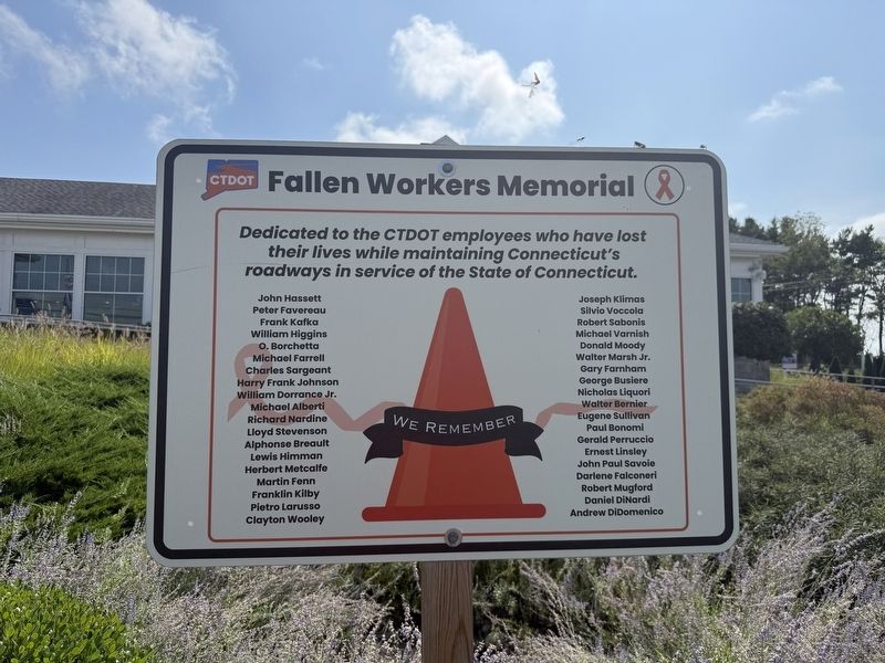 Nearby Fallen Workers Memorial. Click for full size. Nearby Fallen Workers Memorial image. Click for full size.