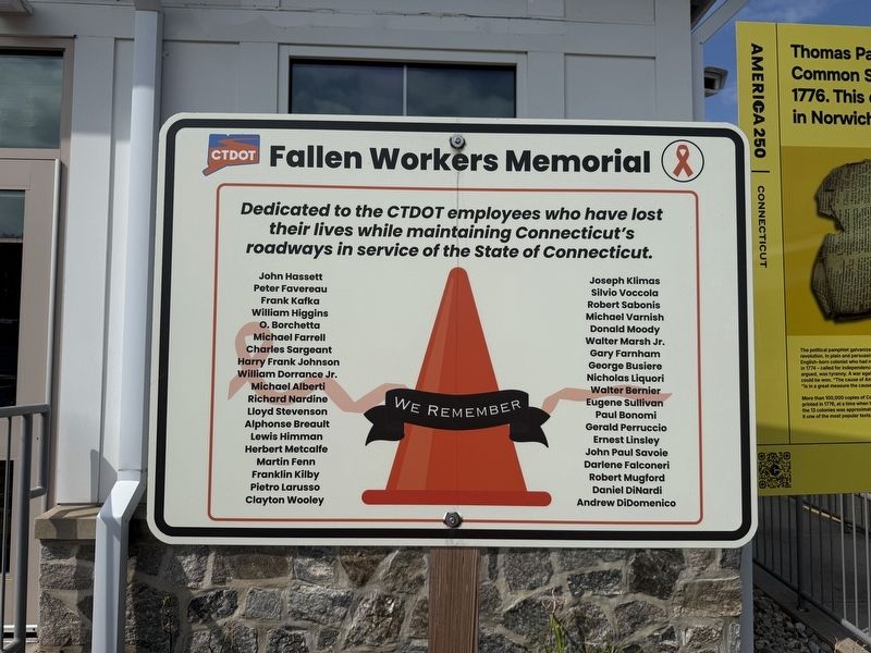 Nearby Fallen Workers Memorial image. Click for full size.