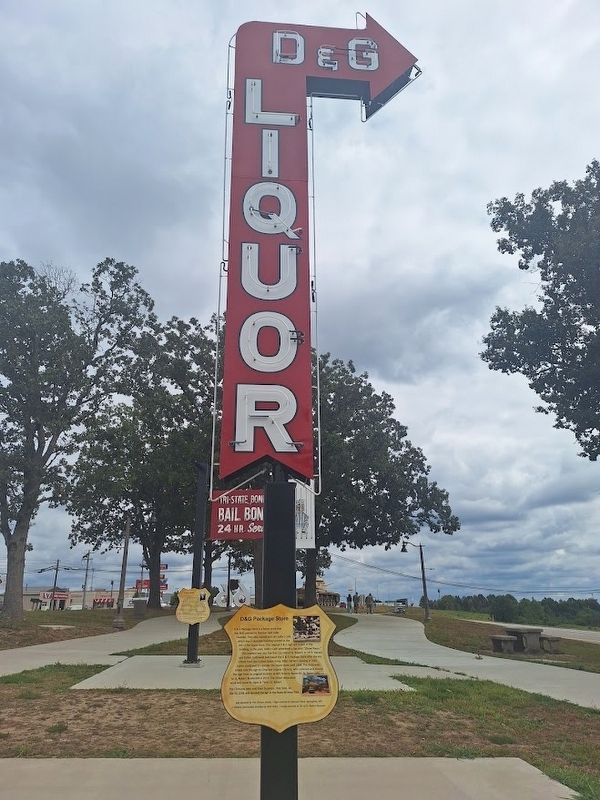 D & G Package Store Marker. Click for full size. D & G Package Store Marker image. Click for full size.