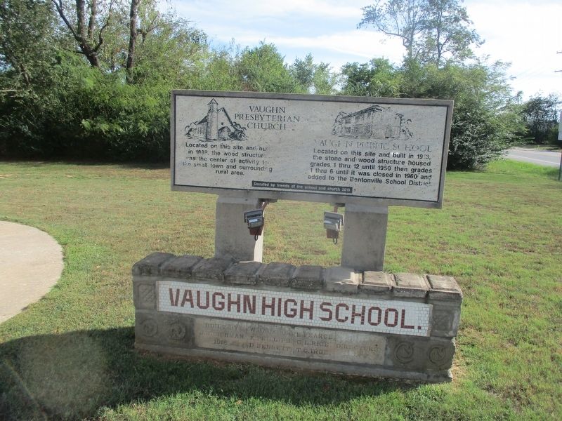 Vaughn Presbyterian Church Marker. Click for full size. Vaughn Presbyterian Church Marker image. Click for full size.