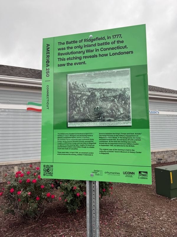 The Battle of Ridgefield Marker image. Click for full size.