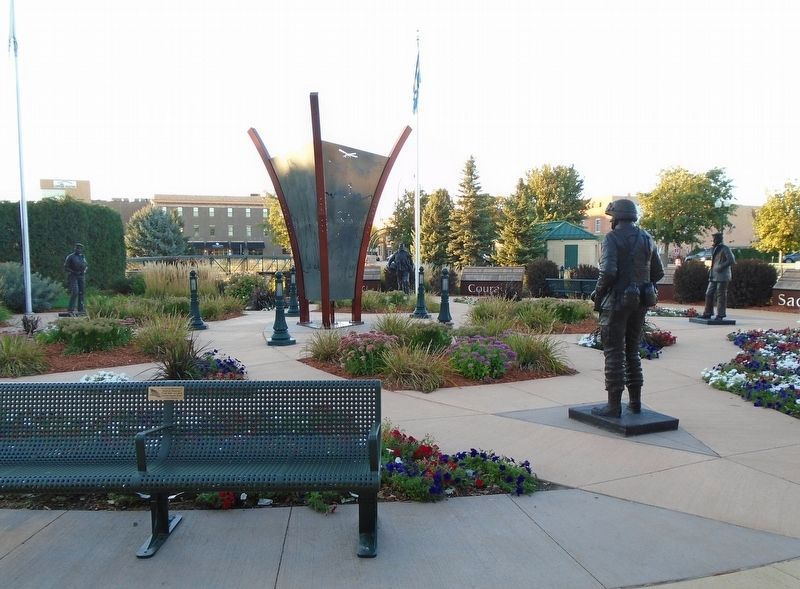 Veterans Memorial. Click for full size. Veterans Memorial image. Click for full size.