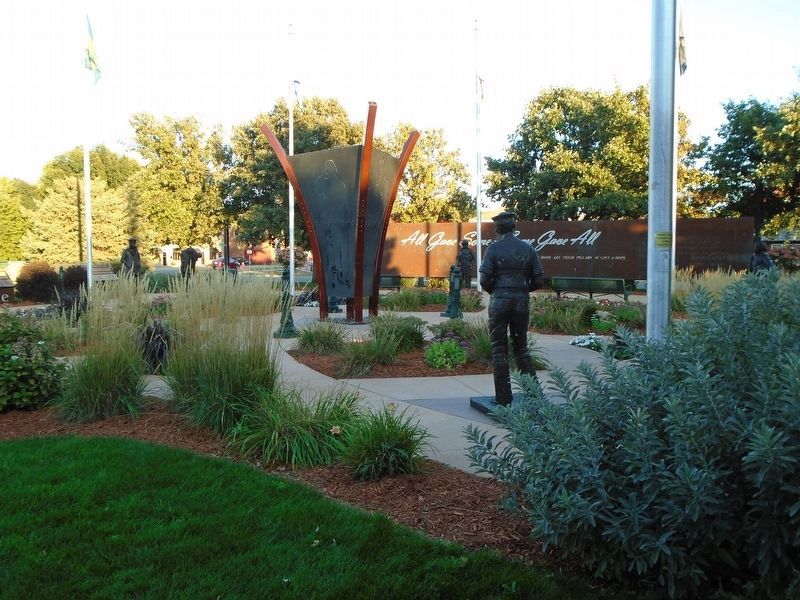 Veterans Memorial. Click for full size. Veterans Memorial image. Click for full size.