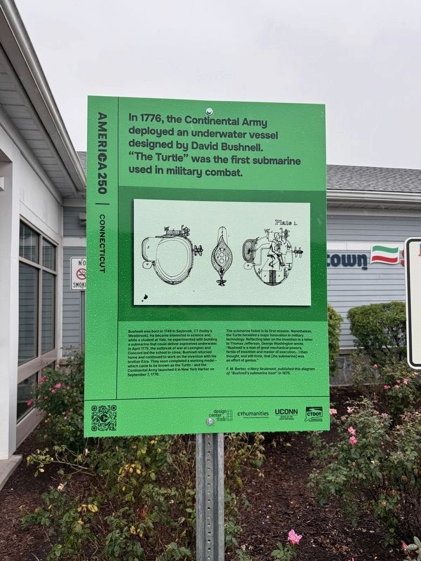 David Bushnell Marker. Click for full size. David Bushnell Marker image. Click for full size.