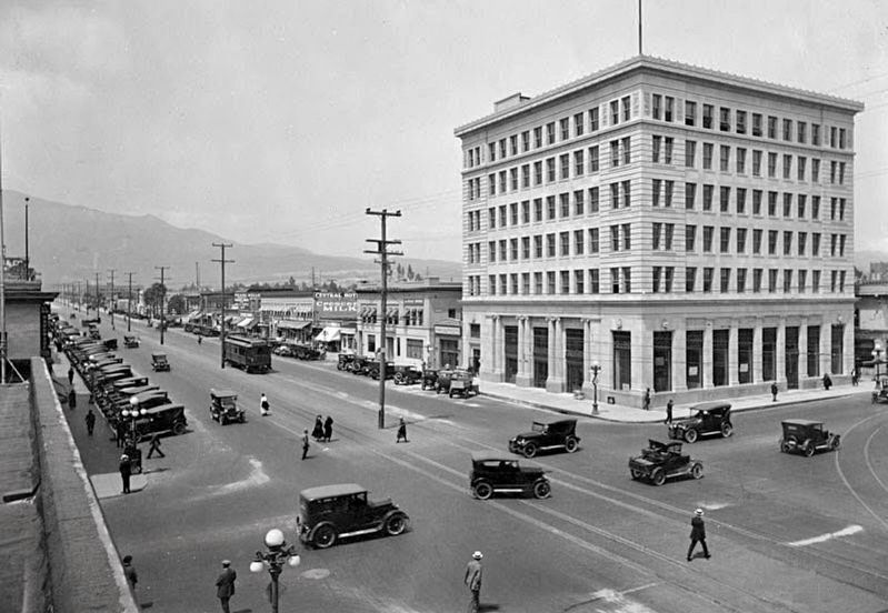 Security Trust and Savings Bank - 1924. Click for full size. Security Trust and Savings Bank - 1924 image. Click for full size.