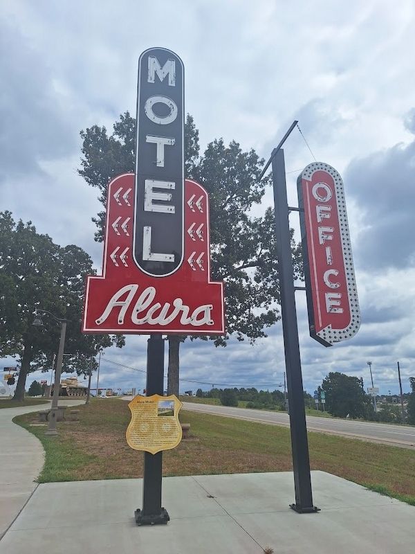 Alura Motel Marker. Click for full size. Alura Motel Marker image. Click for full size.