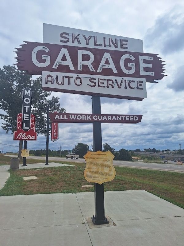 Skyline Garage Auto Service Marker. Click for full size. Skyline Garage Auto Service Marker image. Click for full size.