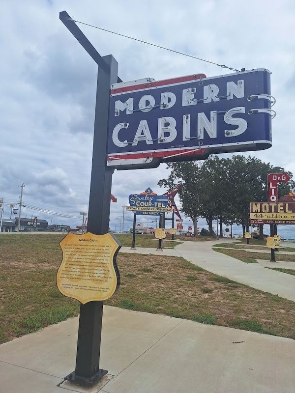 Modern Cabins Marker. Click for full size. Modern Cabins Marker image. Click for full size.