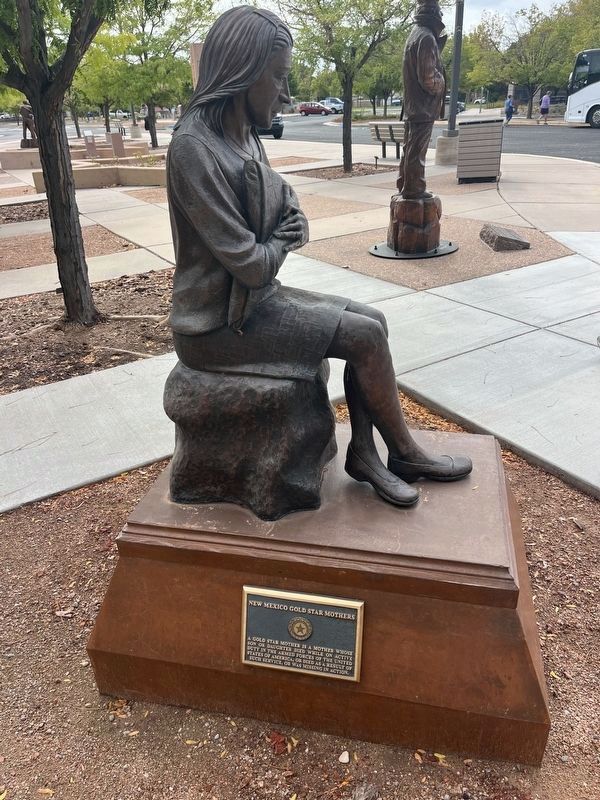 New Mexico Gold Star Mothers Memorial. Click for full size. New Mexico Gold Star Mothers Memorial image. Click for full size.
