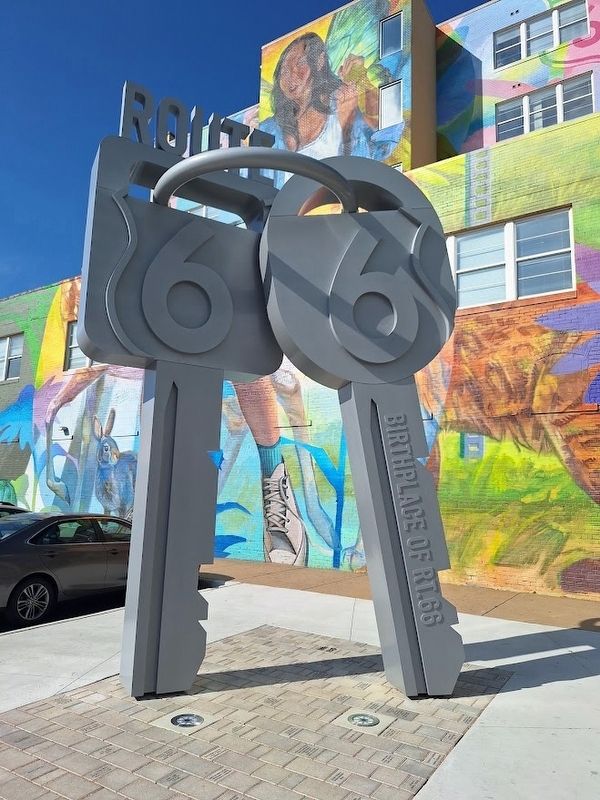 Rotary, Springfield, and the Birth of Route 66 Marker. Click for full size. Rotary, Springfield, and the Birth of Route 66 Marker image. Click for full size.